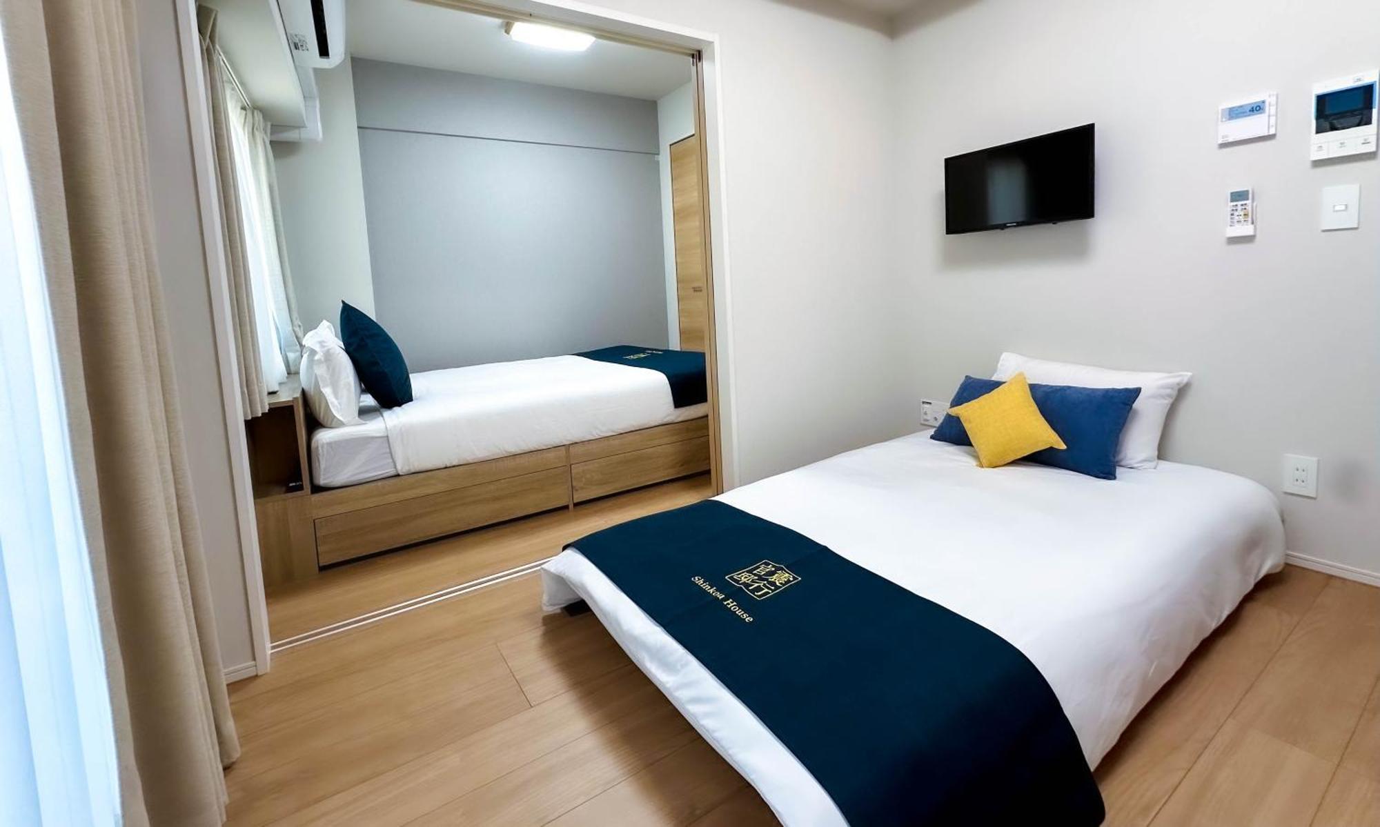 Shinkou House Ue Apartment โอซาก้า ภายนอก รูปภาพ