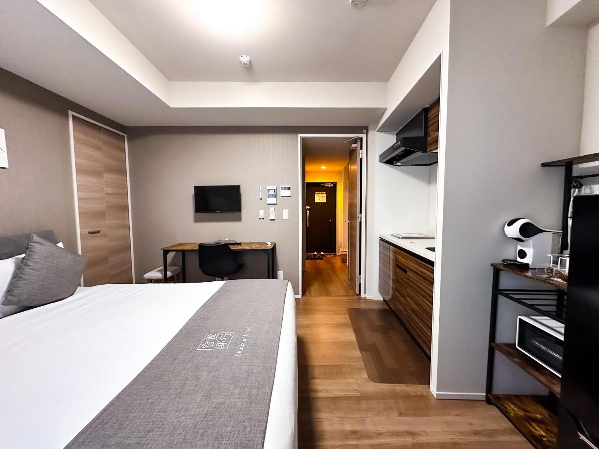 Shinkou House Ue Apartment โอซาก้า ภายนอก รูปภาพ